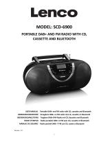 Lenco SCD-6900BK El manual del propietario