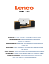 Lenco LS-500 Turntable Manual de usuario