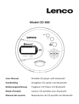 Lenco CD-300BK El manual del propietario