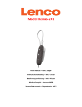 Lenco Xemio-241BU El manual del propietario