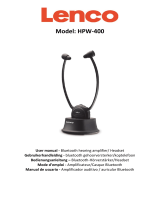 Lenco HPW-400BK El manual del propietario