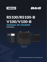 Simrad V100 / V100-B Instrucciones de operación