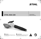 STIHL BGA 200 Manual de usuario