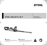 STIHL HSA 94 R Manual de usuario