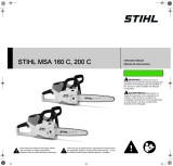 STIHL MSA 200 C-BQ Manual de usuario