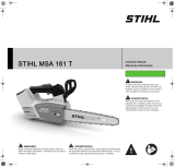 STIHL MSA 161 T Manual de usuario