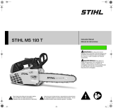 STIHL MS 193 T Manual de usuario