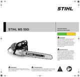 STIHL MS 500i Manual de usuario
