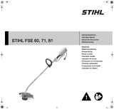 STIHL FSE 60, 71, 81 Manual de usuario