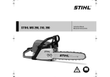 STIHL MS 290, 310, 390 Manual de usuario