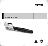 STIHL BGA 56 Manual de usuario