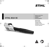 STIHL BGA 56 Manual de usuario