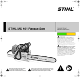 STIHL MS 461 Rescue Saw Manual de usuario