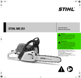 STIHL MS 251 Manual de usuario