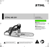 STIHL MS 251 Manual de usuario