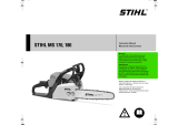 STIHL MS 170, 180 Manual de usuario
