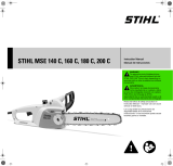 STIHL MSE 140 C, 160 C, 180 C, 200 C Manual de usuario