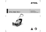 STIHL RMA 765.0 V Manual de usuario
