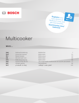 Bosch MUC11W12 900W Autocook Multicooker Manual de usuario