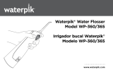 Waterpik WP-360 El manual del propietario