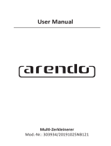 Arendo 303934 Manual de usuario