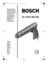 Bosch DL 0 607 460 Operating Instructions Manual