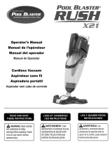 Pool Blaster Rush X21 Manual de usuario