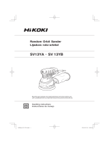 Hikoki SV13YA Manual de usuario
