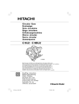 Hitachi Koki C 6BU2 Handling Instructions Manual