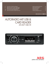 AEG AR 4027 USB/CR El manual del propietario