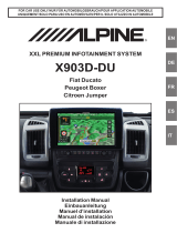 Alpine XXL Premium X903D-DU Guía de instalación