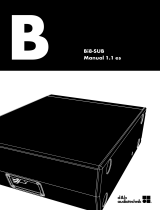 D&B Bi8-SUB El manual del propietario