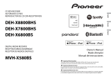 Pioneer DEH-X8800BHS El manual del propietario