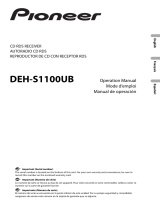 Pioneer DEH-S1100UB El manual del propietario