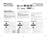 Pioneer BDR-212UBK El manual del propietario