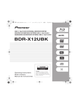 Pioneer BDR-X12UBK El manual del propietario