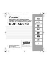 Pioneer BDR-XD07B El manual del propietario