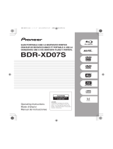 Pioneer BDR-XD07S El manual del propietario