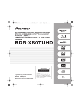 Pioneer BDR-XS07UHD El manual del propietario