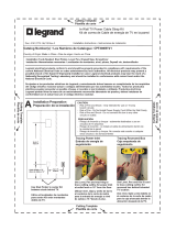Legrand CPT306WV1 Guía de instalación