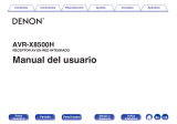 Denon AVR-X8500H El manual del propietario