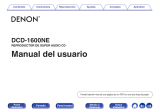 Denon DCD-1600NE El manual del propietario