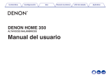 Denon Home 350-R Guía del usuario