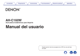 Denon AH-C160W Manual de usuario