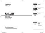 Denon AVR-A100 Guía del usuario