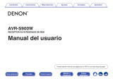 Denon AVR-S900W El manual del propietario
