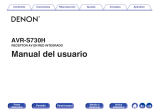 Denon AVR-S730H El manual del propietario