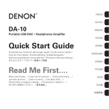 Denon DA-10 El manual del propietario