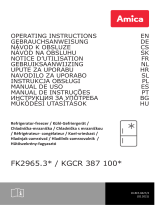 Amica FK2965.3GAA Manual de usuario