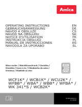 Amica WCF1K15B7.2 Manual de usuario